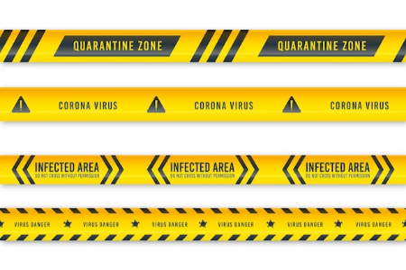 نوار خطر, نوار خطر زرد