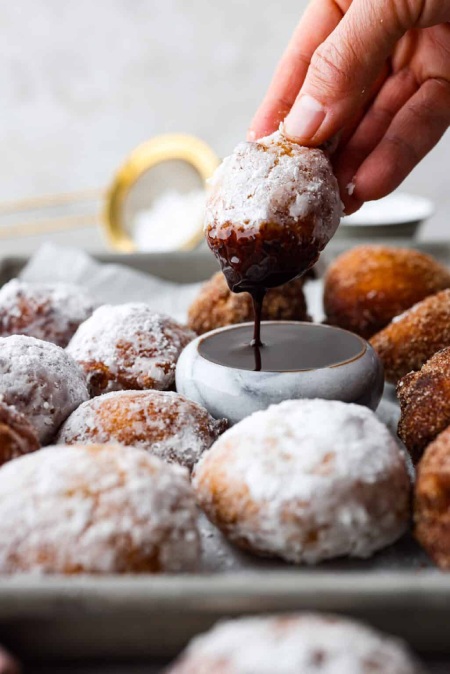 طرز تهیه دونات ایتالیایی