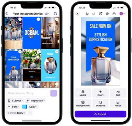 طراحی استوری اینستاگرام, استوری خلاقانه