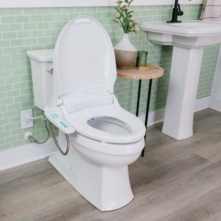 بیده, نحوه استفاده از بیده توالت فرنگی