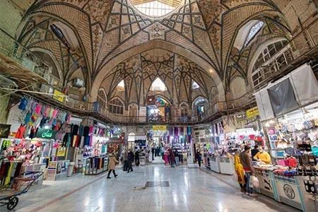 سیسمونی‌فروشی بازار بزرگ تهران