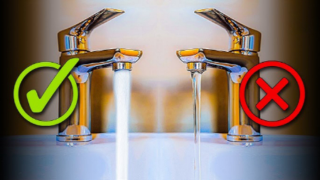 علت کم شدن فشار پمپ آب, نشتی لوله و فشار پمپ