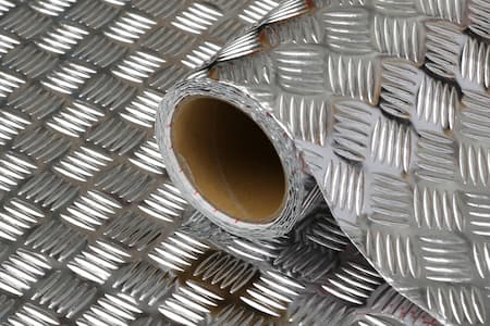 ورق آجدار استیل, ورق آجدار آلومینیوم, ورق آجدار گاراژی