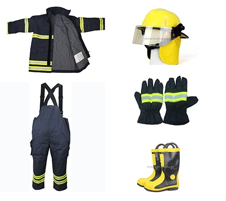 لباس آتش‌نشانی, تجهیزات حفاظت فردی آتش‌نشانان