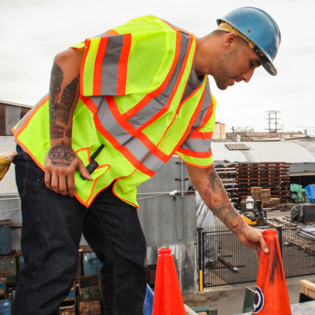 جلیقه شبرنگ دار, نحوه نگهداری جلیقه ایمنی شبرنگ