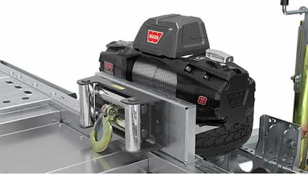 وینچ برقی سبک, عملکرد وینچ برقی, استفاده از وینچ برقی در حفاری معادن