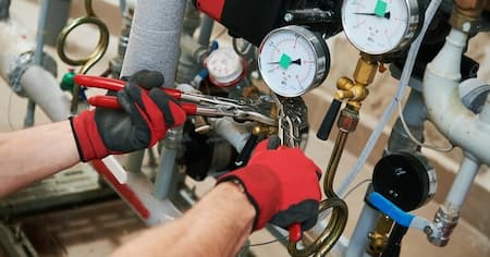 عیب یابی مشعل موتورخانه, کمبود فشار 