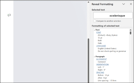رفع مشکل قالب‌بندی در Word, تمیز کردن فرمت متن در ورد