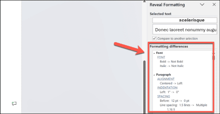 رفع مشکل قالب‌بندی در Word, تمیز کردن فرمت متن در ورد