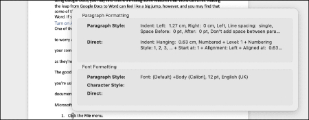 رفع مشکل قالب‌بندی در Word, تمیز کردن فرمت متن در ورد