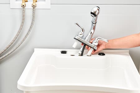 نصب شیر ظرفشویی و روشویی, نصب شیر ظرفشویی, شیر ظرفشویی اهرمی