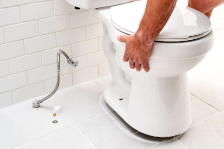 کم بودن آب در کاسه توالت فرنگی, مشکل کم آب شدن توالت