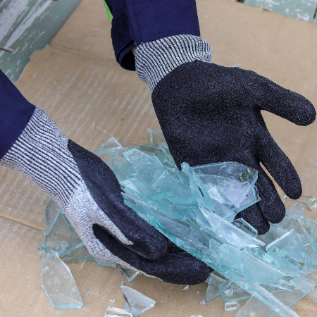 دستکش کف مواد, دستکش کف مواد نیتریل