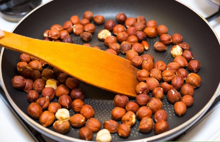 روش شور کردن فندق خام, طرز تهیه فندق بو داده