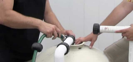 تعویض سیلیس فیلتر استخر, تعویض شن فیلتر شنی استخر