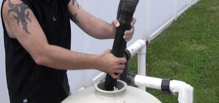 تعویض سیلیس فیلتر استخر, تعویض شن فیلتر شنی استخر