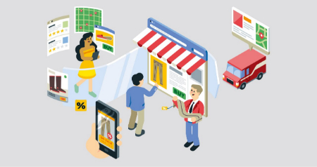 صنعت خرده فروشی, راه اندازی فروشگاه آنلاین