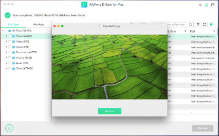 گرفتن اسکرین شات در مک, نرم افزار بازیابی اطلاعات مک
