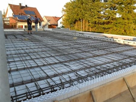 سقف تیرچه یونولیت, اجزای سقف تیرچه یونولیت, مراحل اجرای سقف تیرچه یونولیت