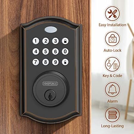  بررسی انواع قفل های الکترونیکی, انواع قفل ساختمانی, پرکاربردترین انواع قفل