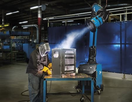 مزایای استفاده از دستگاه تصفیه دود جوشکاری, مکنده دود جوشکاری