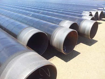 لوله جدار چاه, لوله جدار چاه عمیق, تولید لوله جدار چاه فلزی از ورق گالوانیزه 