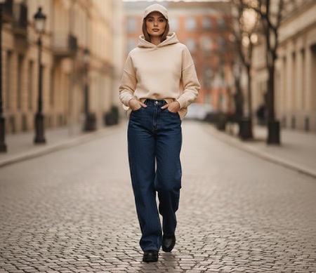 استایل با شلوار بگ دخترانه