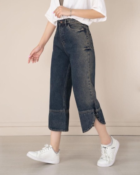 مدل های شلوار جین واید لگ