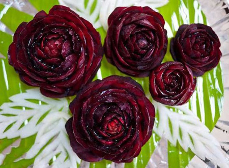 تزیین لبو برای شب یلدا,تزیین لبو یلدا