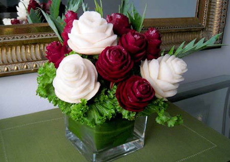 لبو شب یلدا,تزیین لبو برای شب یلدا