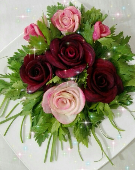 لبو برای شب یلدا,لبو شب یلدا تزیین