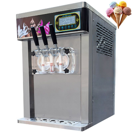 دستگاه بستنی ساز قیفی, دستگاه بستنی قیفی سه قیف