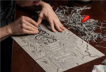 رشته چاپ دستی, آموزش چاپ دستی