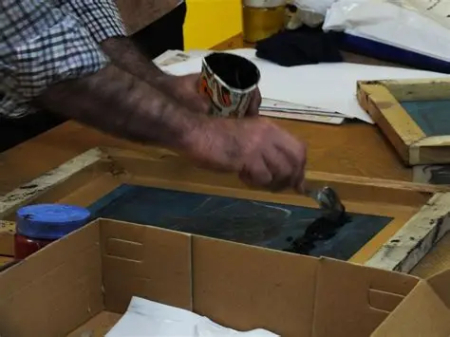 رشته چاپ دستی, آموزش چاپ دستی