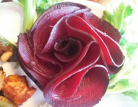 لبو شب یلدا,تزیین لبو برای شب یلدا