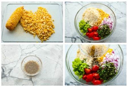 نکاتی برای تهیه سالاد ذرت ایتالیایی