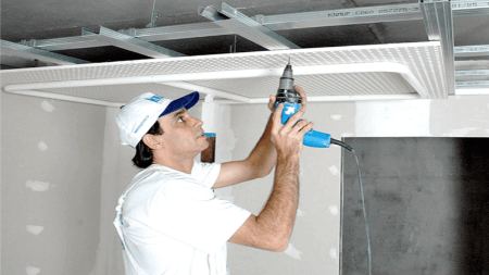 مراحل کناف کاری سقف در تهران