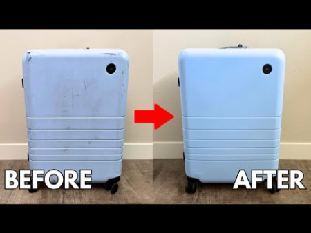 رفع لک چمدان, از بین بردن خراش چمدان