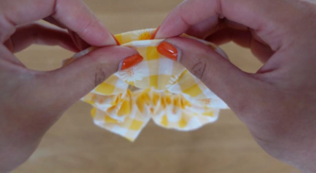 آموزش دوخت اسکرانی, آموزش دوخت کش موی پارچه‌ای