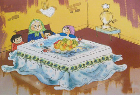 داستان های کودکانه برای شب یلدا,داستان های کودکانه شب یلدا