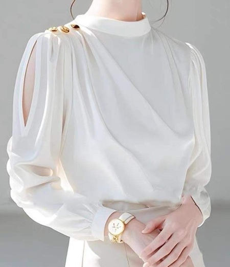 ویژگی های شومیز زنانه یقه 3 سانت