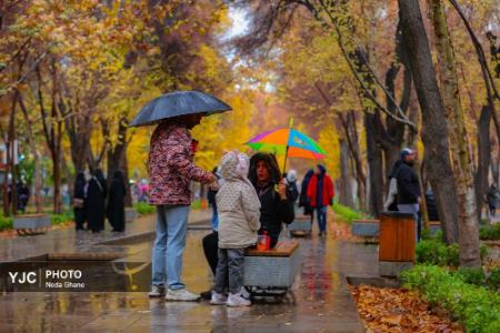عکس خبری،هوای بارانی اصفهان