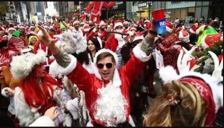 سال نو میلادی در آمریکا,آداب و رسوم کریسمس