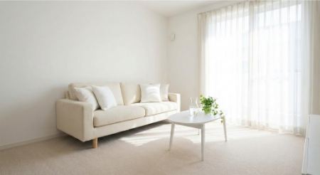 دکوراسیون پذیرایی با موکت