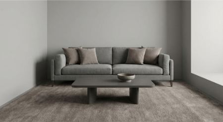 دکوراسیون پذیرایی با موکت