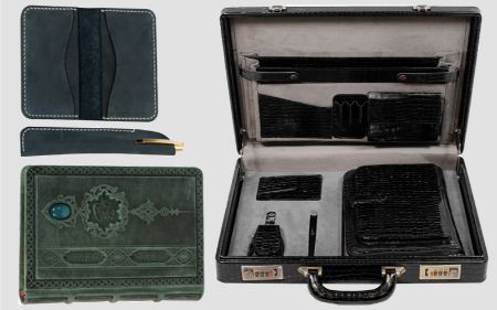 هدیه تبلیغاتی مدیریتی چرمی لوکس