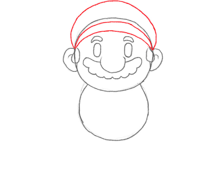  کشیدن کلاه ماریو