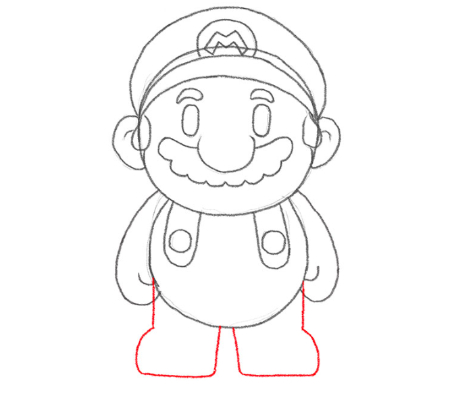 نحوه کشیدن ماریو