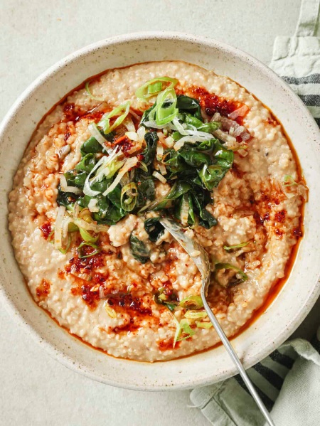 طرز درست کردن بلغور جو دوسر خوش طعم با چیلی ترد