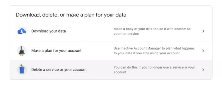 حذف حساب یوتیوب, حذف حساب یوتیوب در اندروید